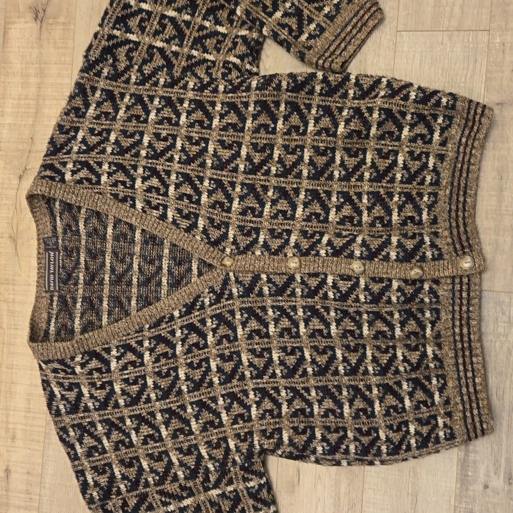 Vintage David Taylor Grandpa Sweater Cardigan Winter Fall